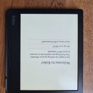 Kobo Libra 2 7' Digital eReader with Touchscreen - Black